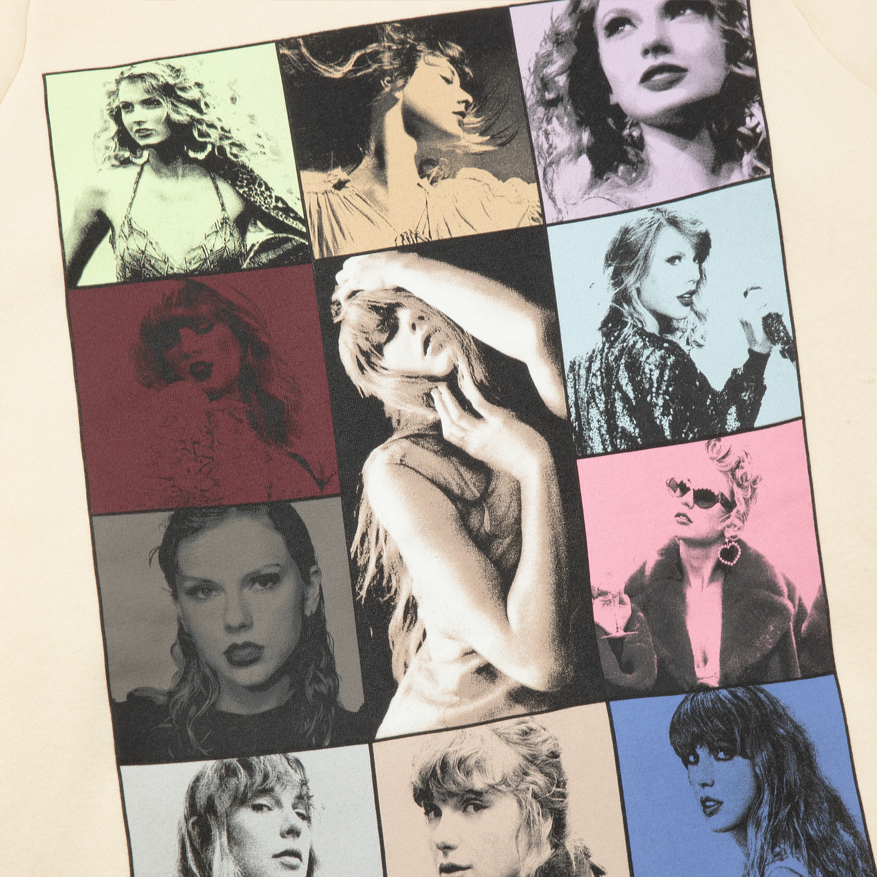 Taylor Swift The Eras II Tour Beige Hoodie - Image 3
