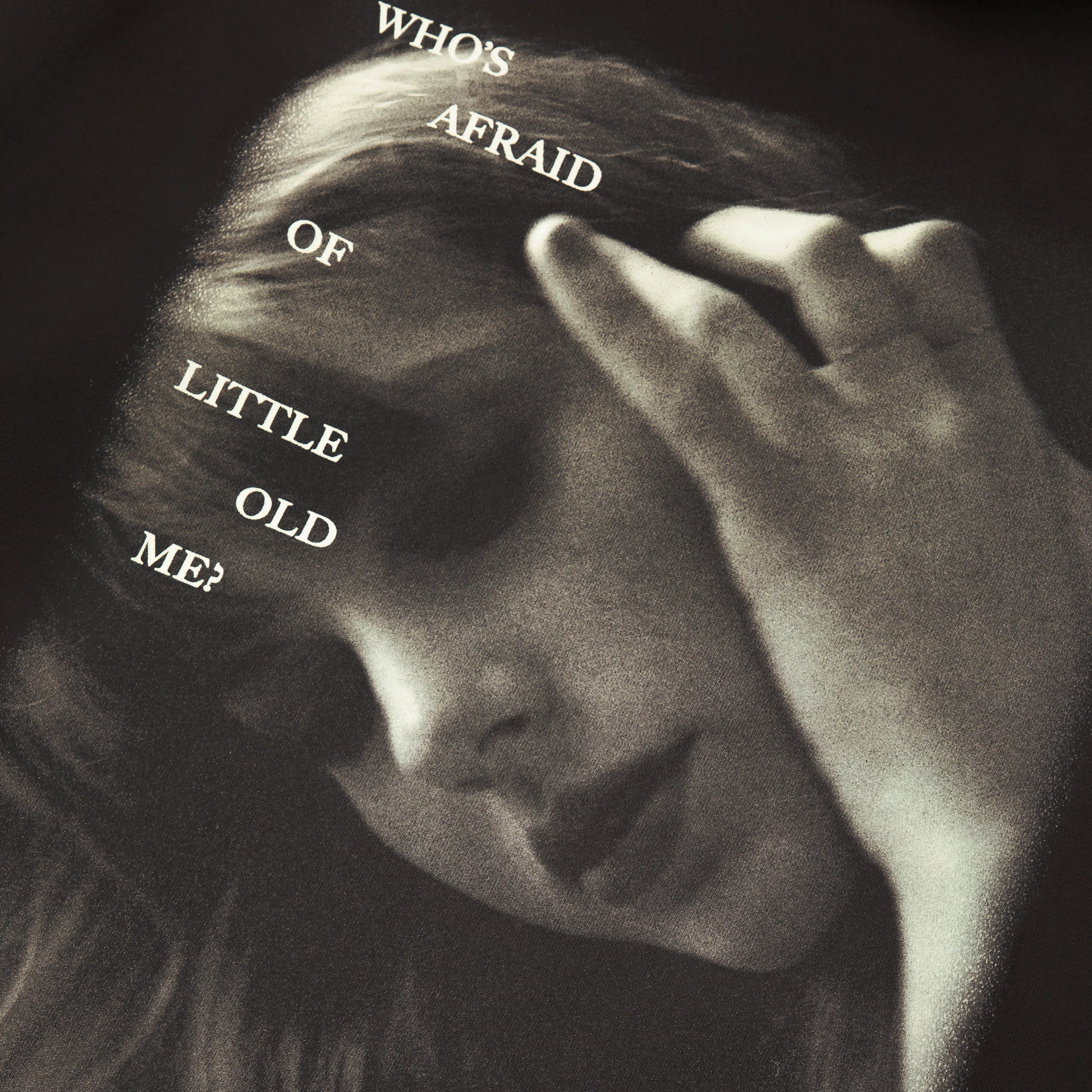 Who's Afraid Of Little Old Me? Dark Brown Hoodie - Image 5